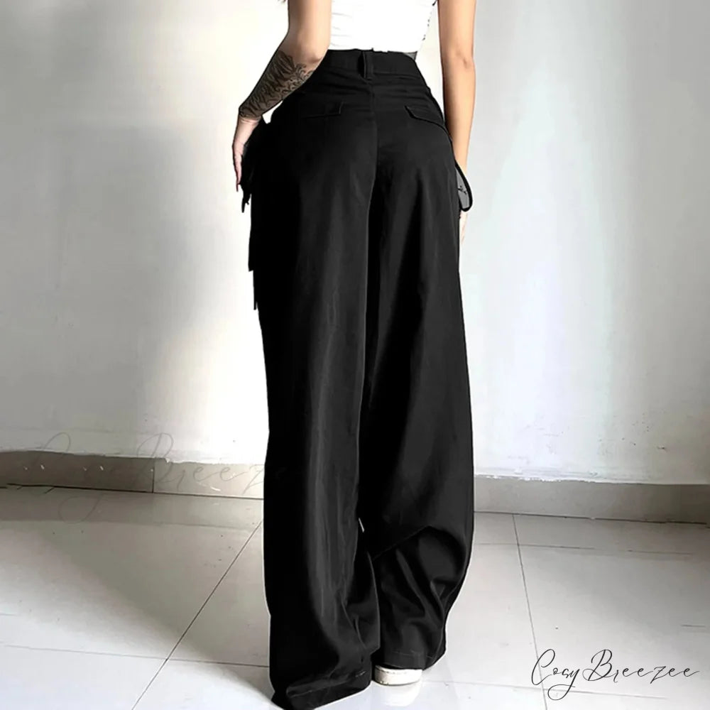 Oversized All-Match Cargo Pants pants-241228