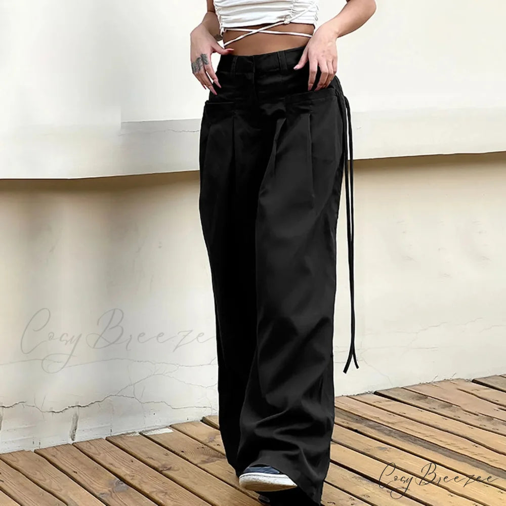 Oversized All-Match Cargo Pants pants-241228