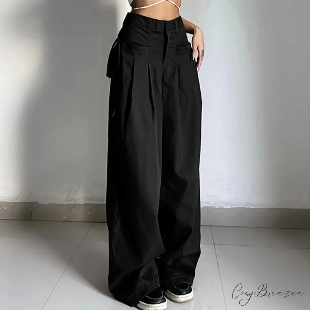 Oversized All-Match Cargo Pants pants-241228