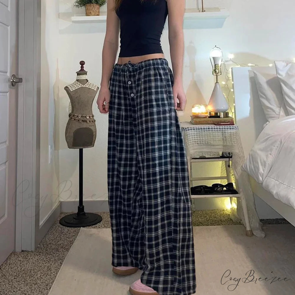 Parachute Elevated-Waist Pull-Tie Wide-Leg Pant pant-250223