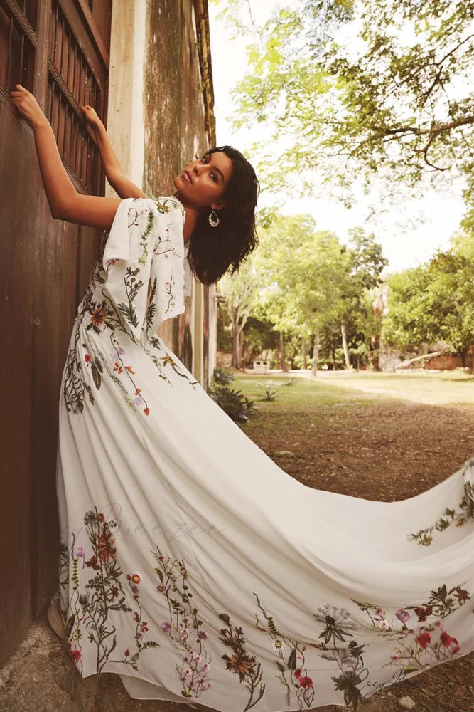 Paradise Love Graceful Embroidered Wedding Dress