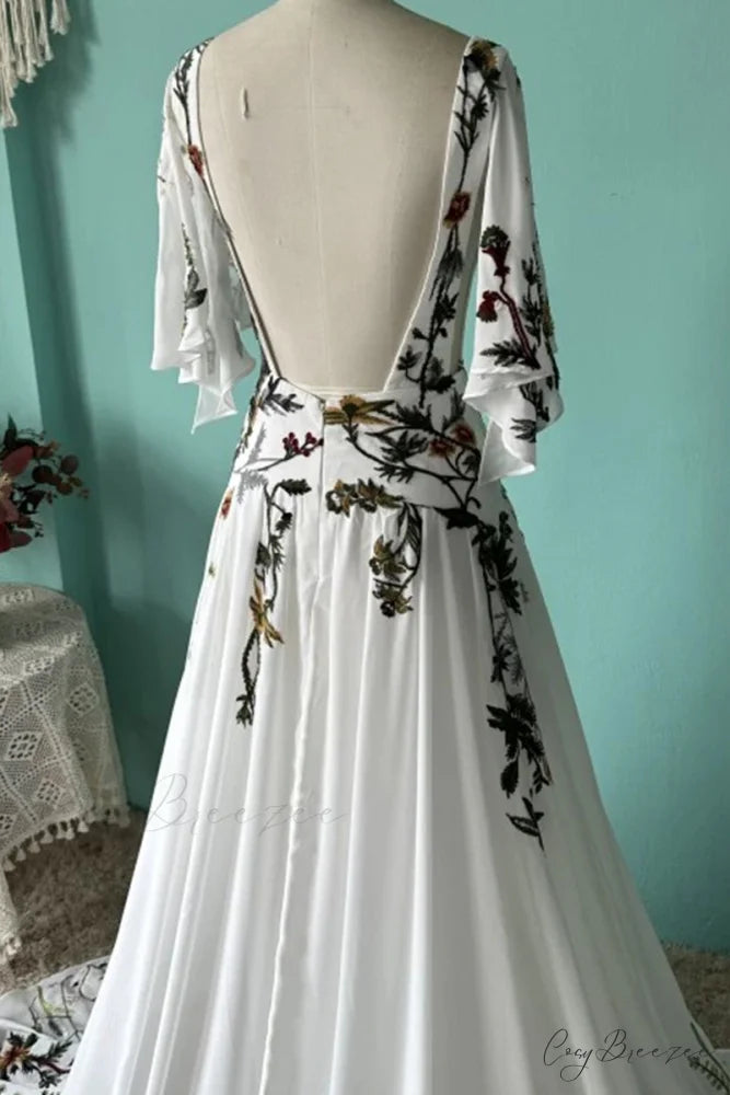 Paradise Love Graceful Embroidered Wedding Dress