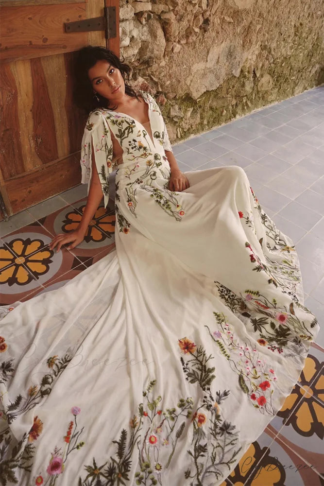 Paradise Love Graceful Embroidered Wedding Dress