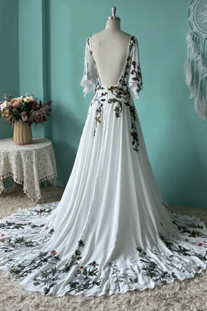 Paradise Love Graceful Embroidered Wedding Dress