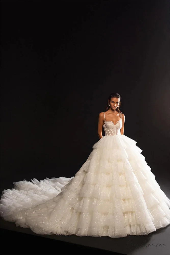 Passion Sparkle Graceful Wedding Dress