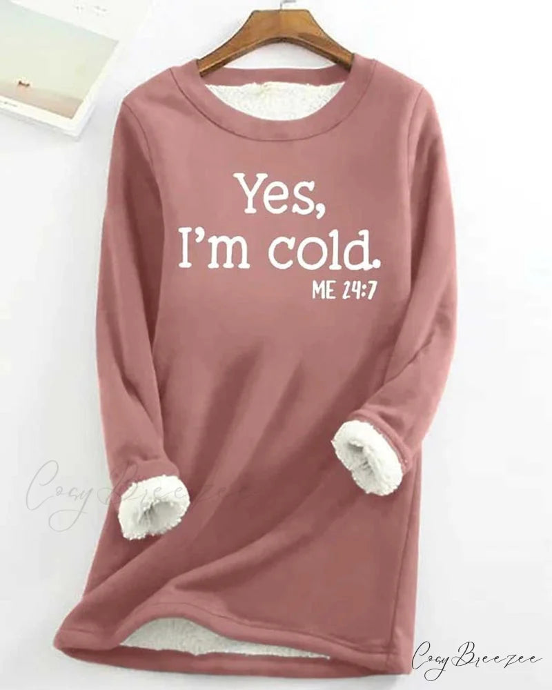 Patterned Pullover Sweatshirt Pink / S