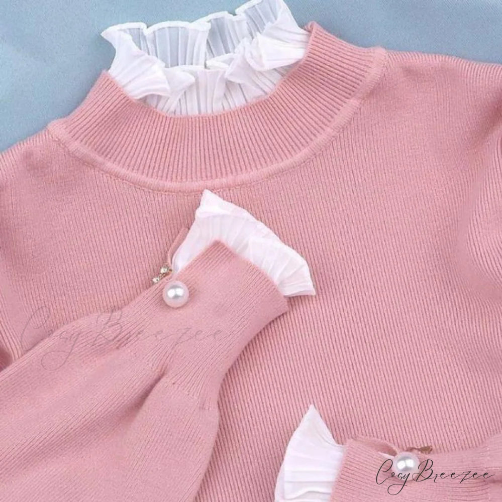 Pearl Embellished Holly Sweater