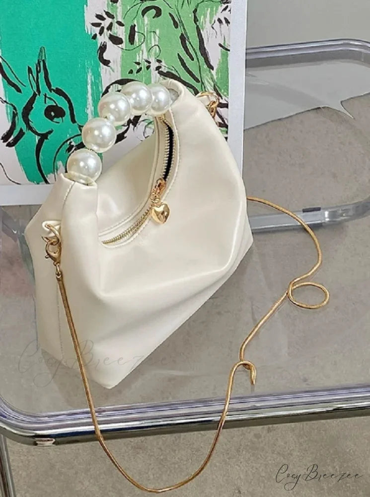 Pearl Handle Fashion Clutch clutchbag-250126