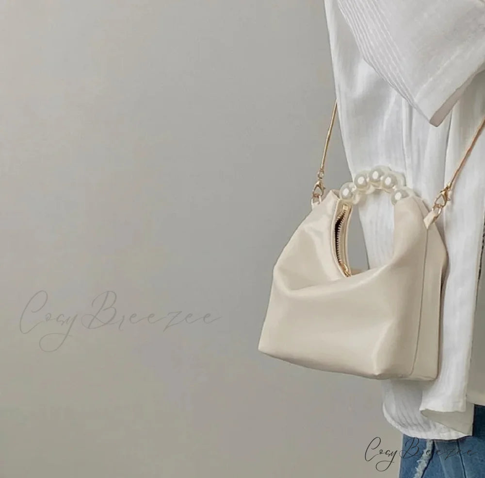 Pearl Handle Fashion Clutch clutchbag-250126