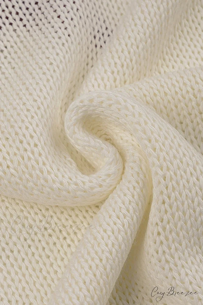 Pentagram Jacquard Crimping Jumper