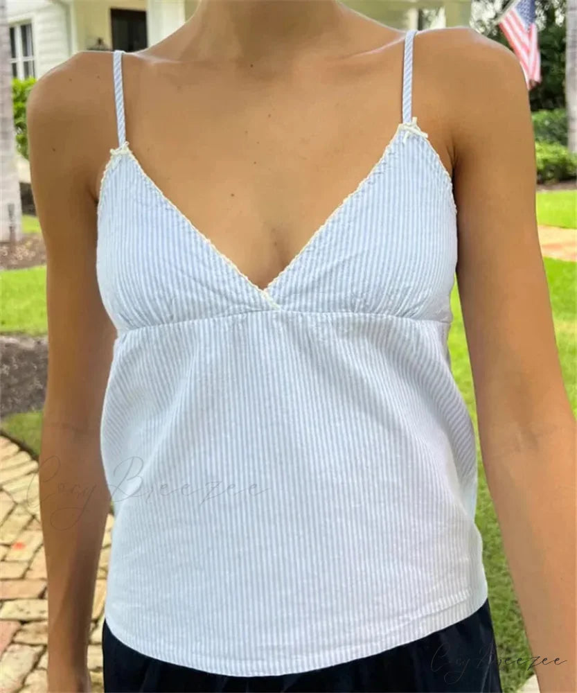 Peplum Spaghetti Strap Crop Top white 1 / S croptop-250223