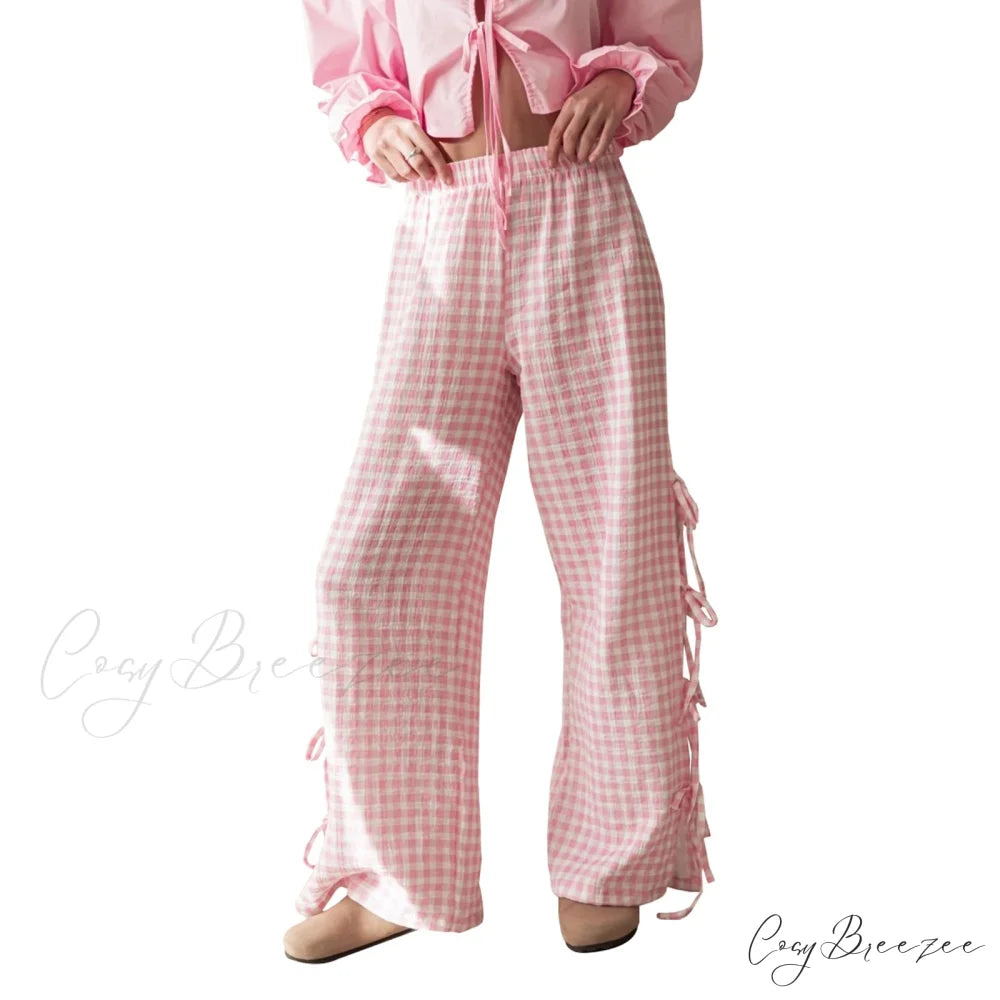 Pink Casual Jogger Tech Low-Waist Cargo Pant Pink / S pant-250223