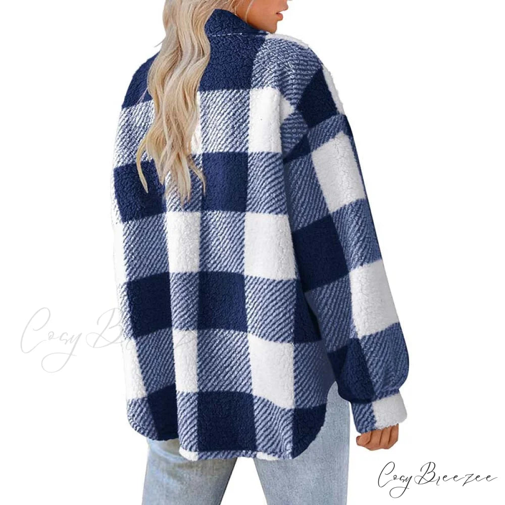 Plaid for Casual Coat Wear