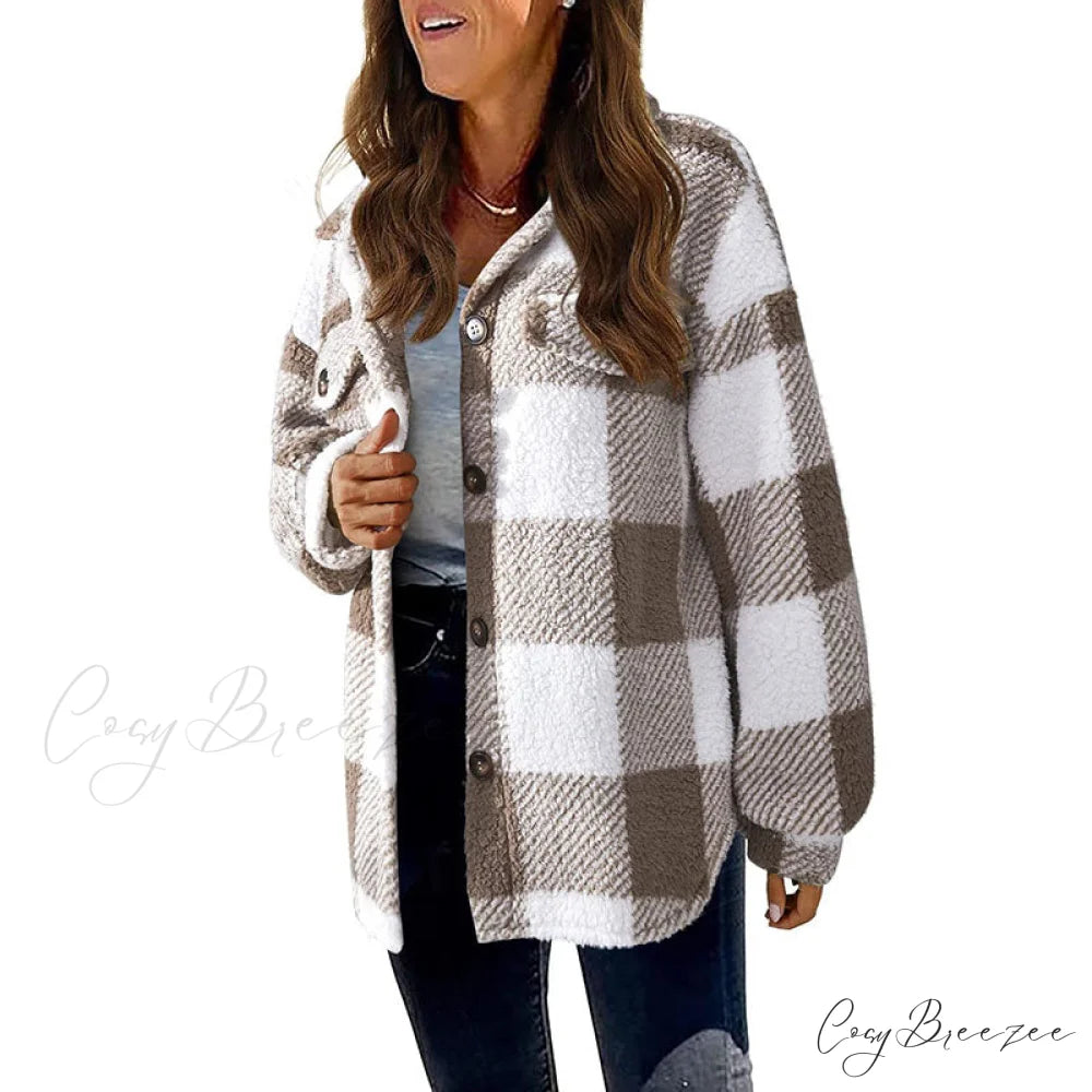 Plaid for Casual Coat Wear