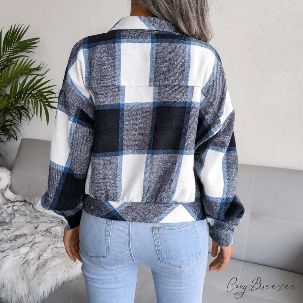 Plaid Retro Coat