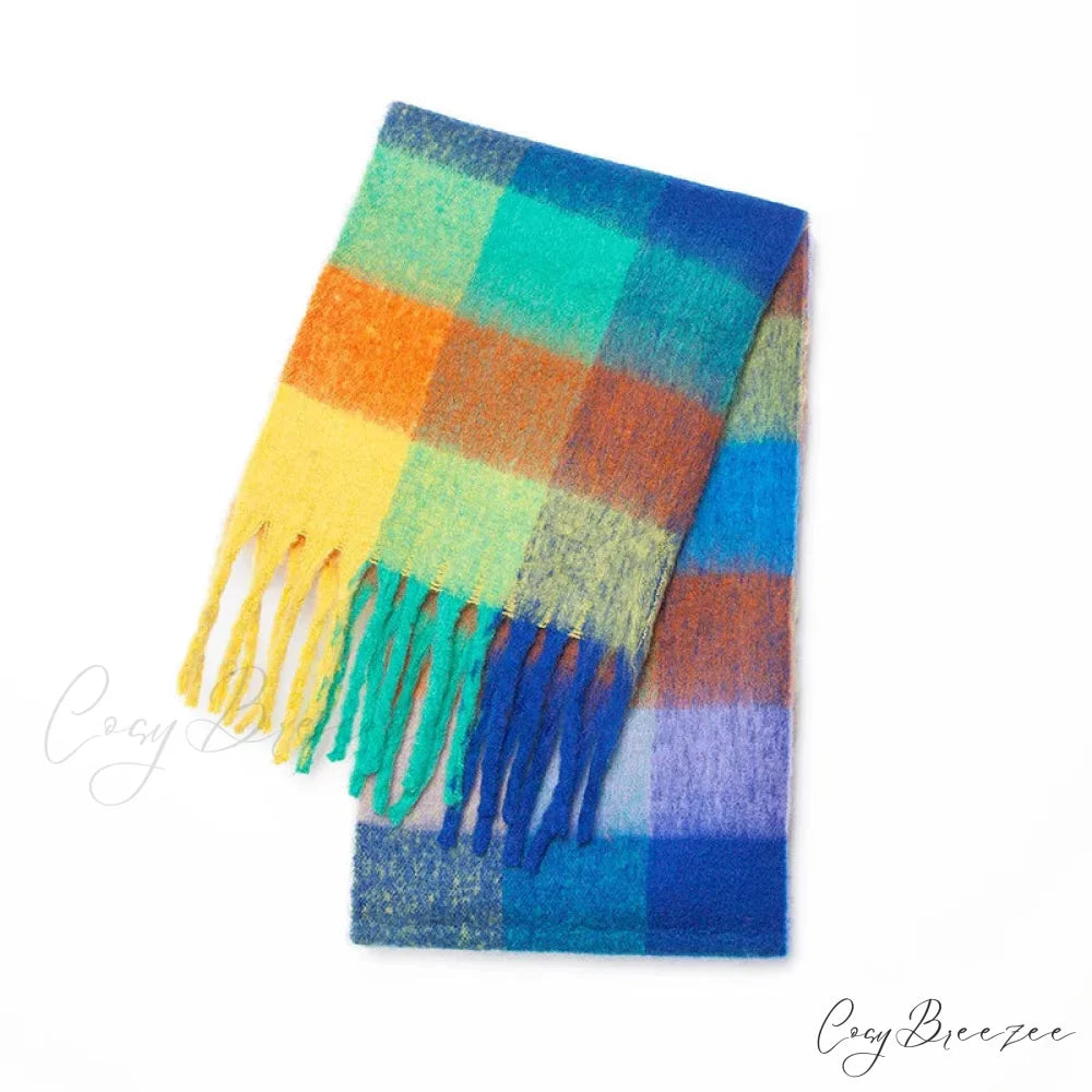 Premium Winter Cashmere Shawl Wrap Scarf scarf-241228