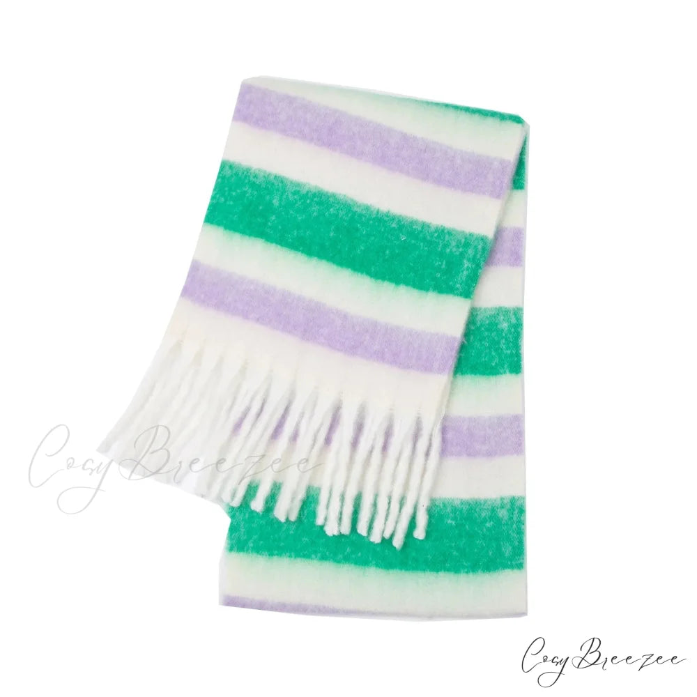 Premium Winter Cashmere Shawl Wrap Scarf Color11 / 230X53cm scarf-241228