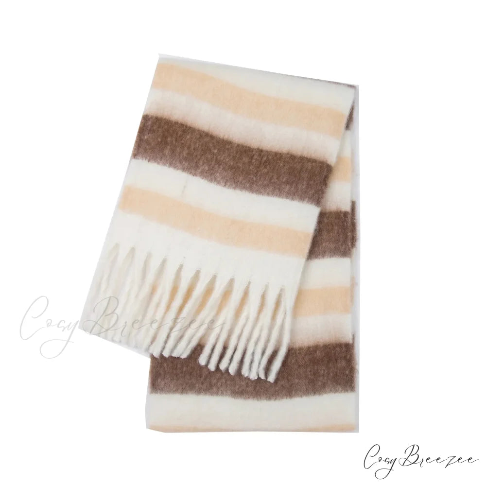 Premium Winter Cashmere Shawl Wrap Scarf Color14 / 230X53cm scarf-241228