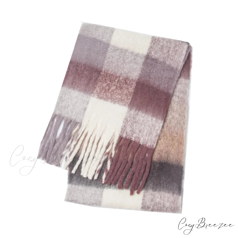Premium Winter Cashmere Shawl Wrap Scarf Color16 / 230X53cm scarf-241228