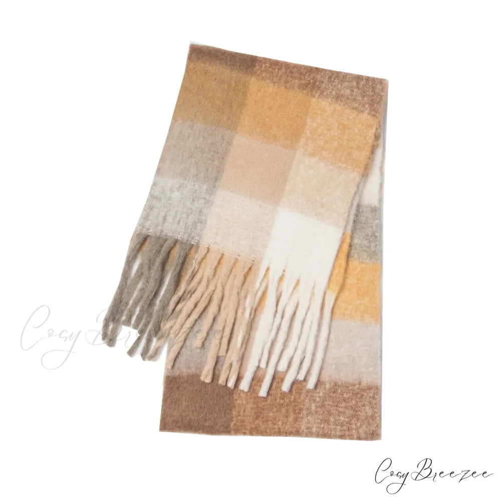 Premium Winter Cashmere Shawl Wrap Scarf Color17 / 230X53cm scarf-241228