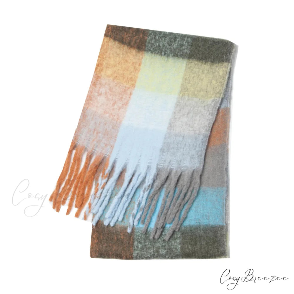 Premium Winter Cashmere Shawl Wrap Scarf Color19 / 230X53cm scarf-241228