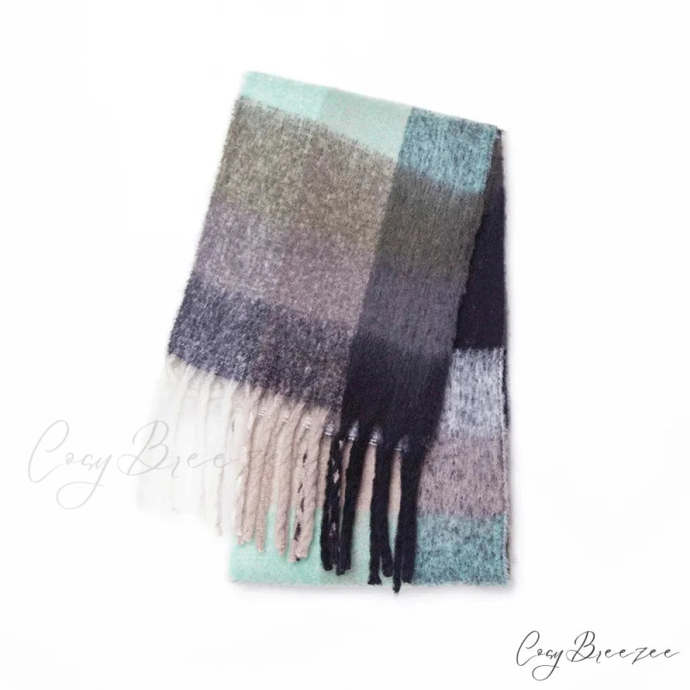 Premium Winter Cashmere Shawl Wrap Scarf Color2 / 230X53cm scarf-241228