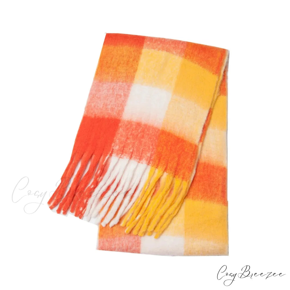 Premium Winter Cashmere Shawl Wrap Scarf Color21 / 230X53cm scarf-241228