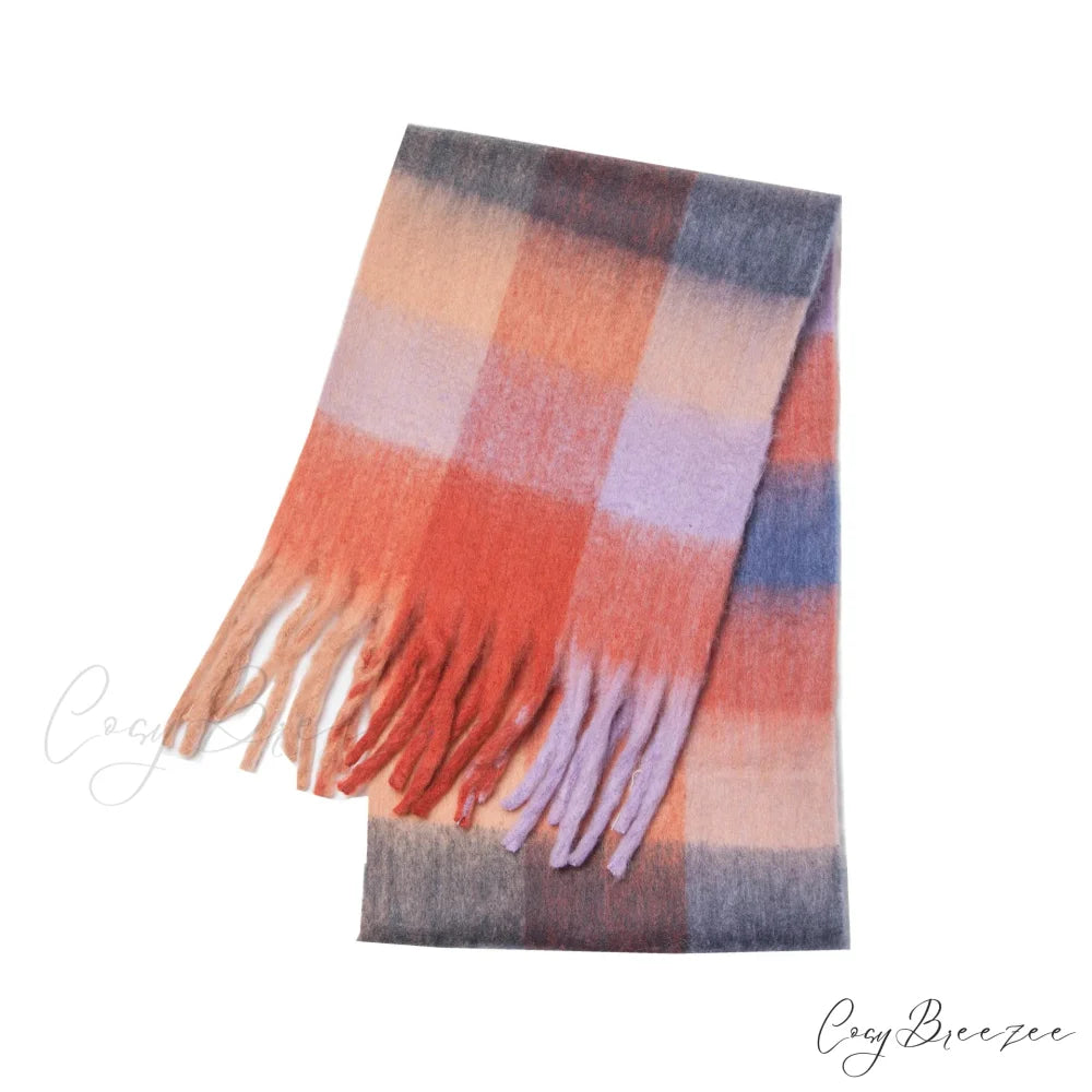 Premium Winter Cashmere Shawl Wrap Scarf Color22 / 230X53cm scarf-241228