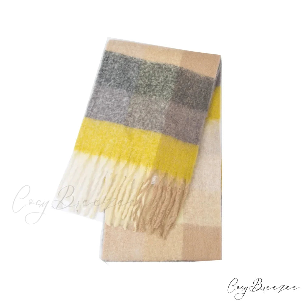 Premium Winter Cashmere Shawl Wrap Scarf Color8 / 230X53cm scarf-241228
