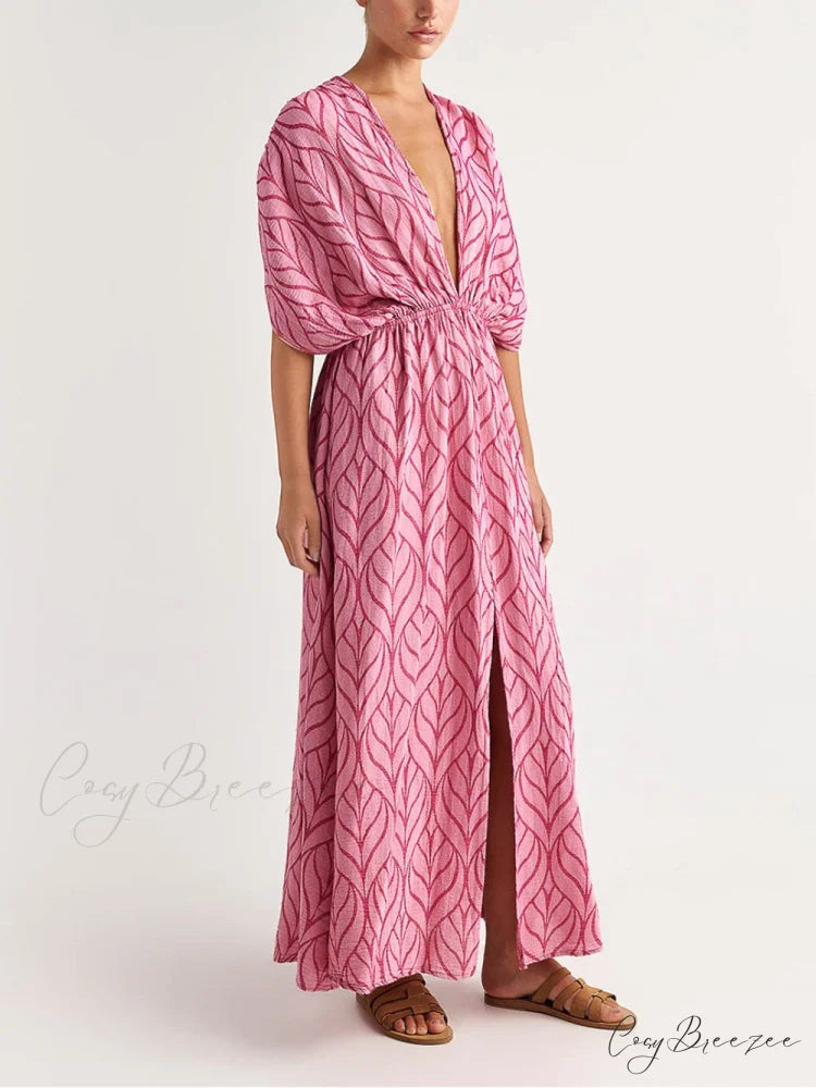 Printed Resort Stylish Maxi Dress