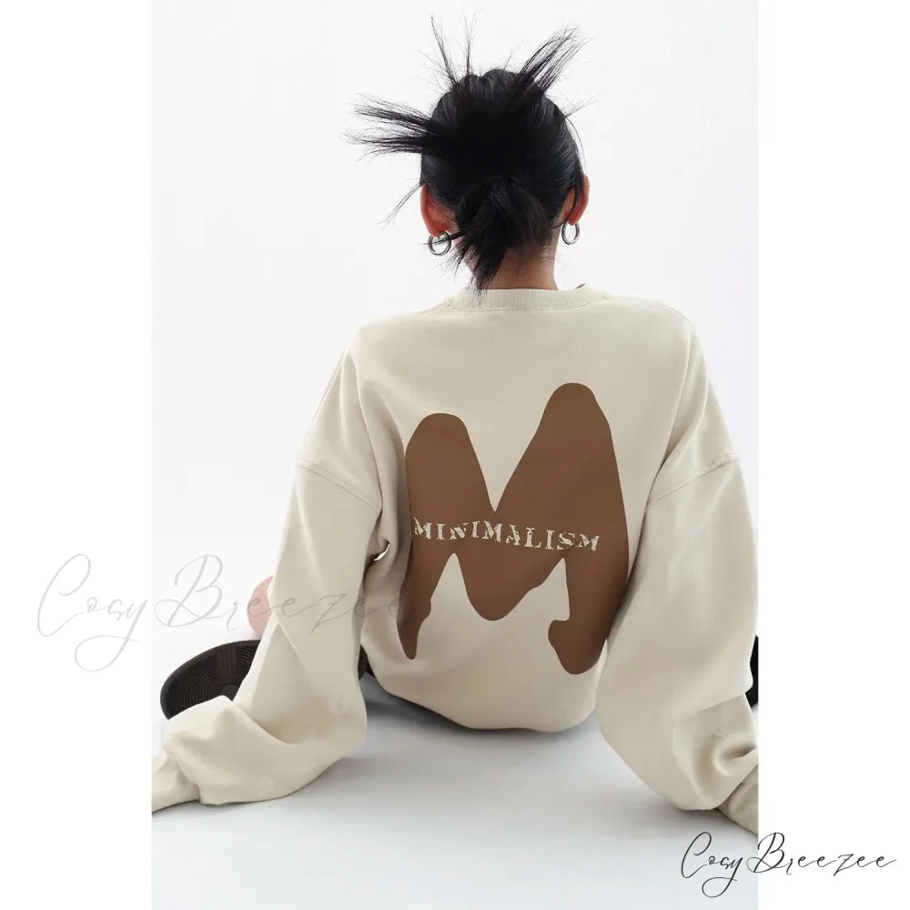 Printed Trendy Loose Casual Cozy Hoodie
