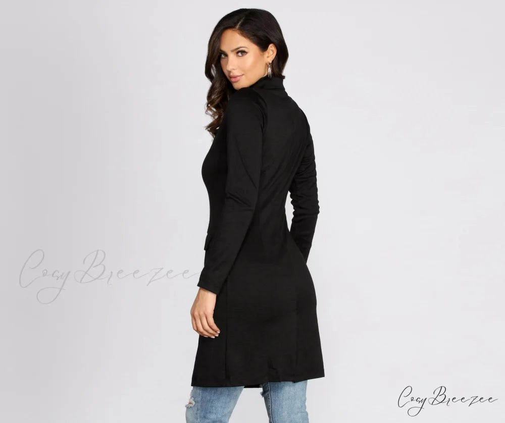 Professional Long Line Blazer