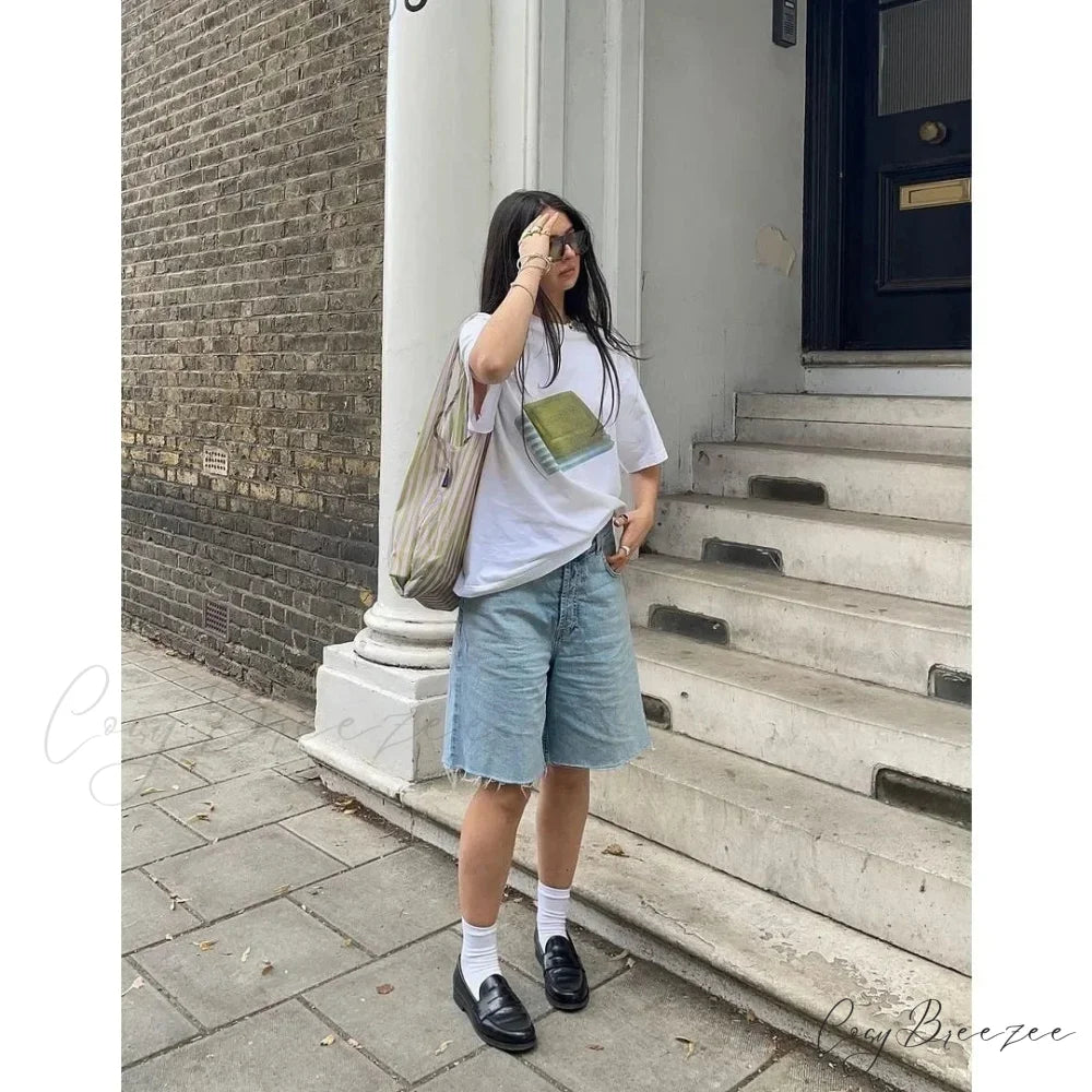 Punk Street Playful Lemon Print Tee white10 / S t-shirt-250223