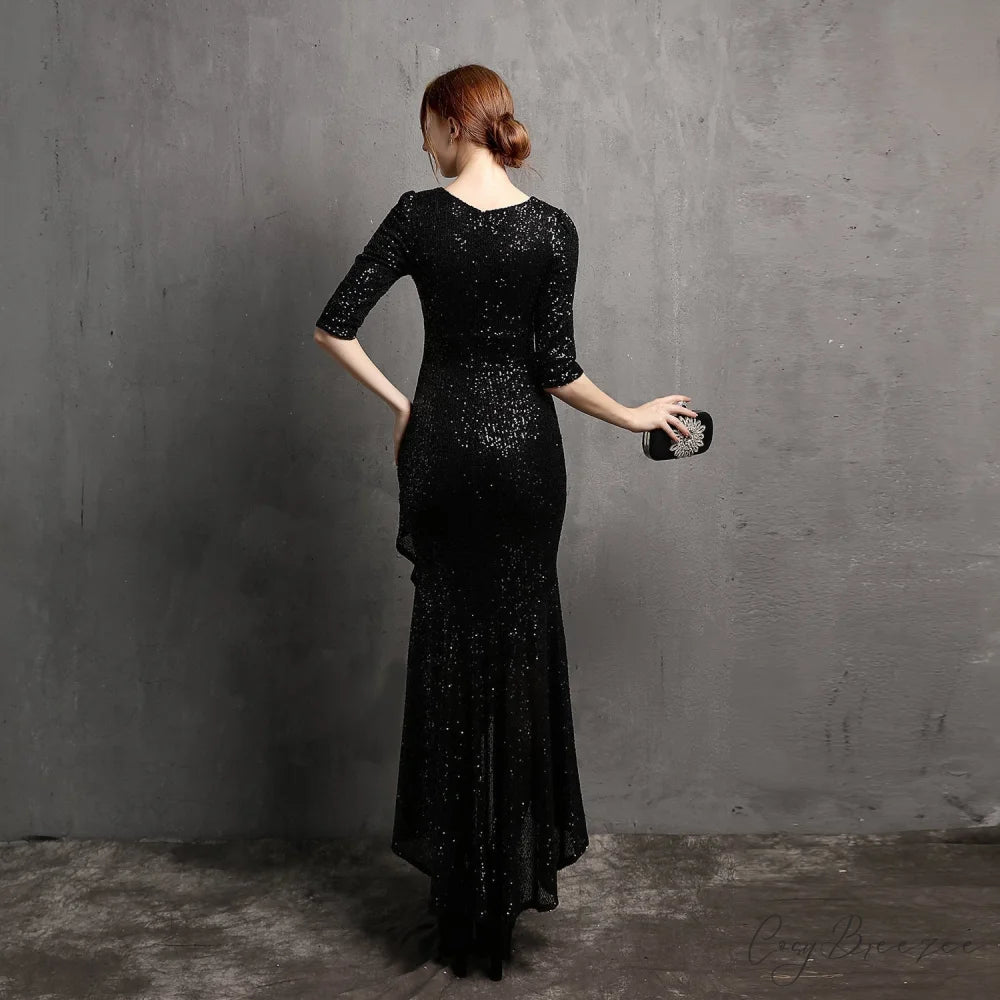 Rehami Sequin Stylish Mermaid Dress