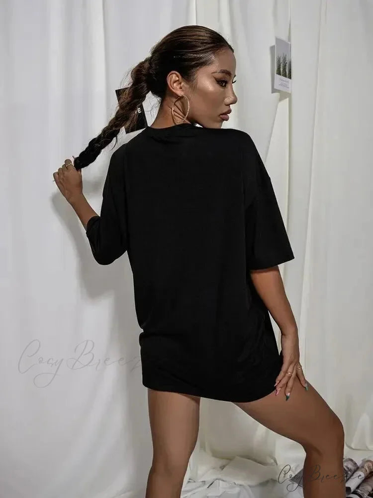Relaxed Shoulder Large Fit Urban Tee t-shirt-250223