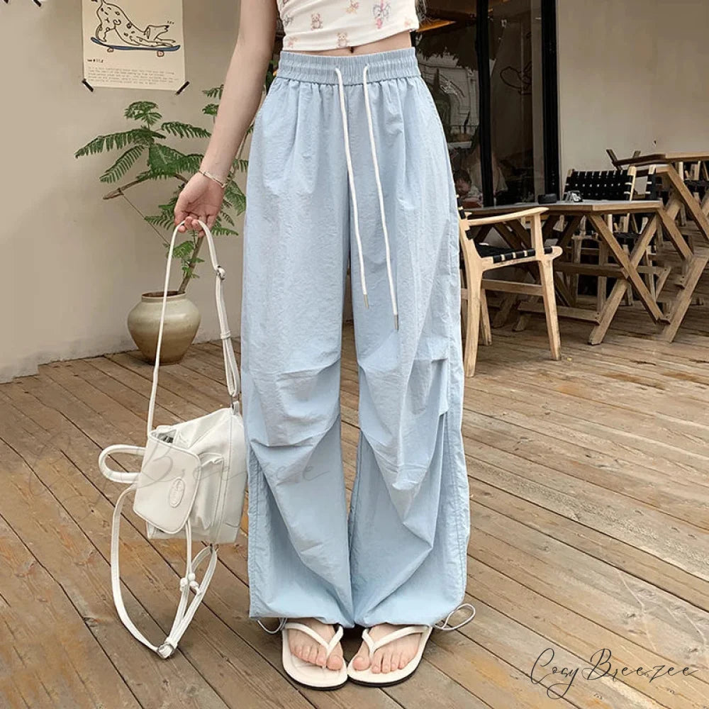 Retro Striped Oversized Baggy Jogger Pant pant-250223