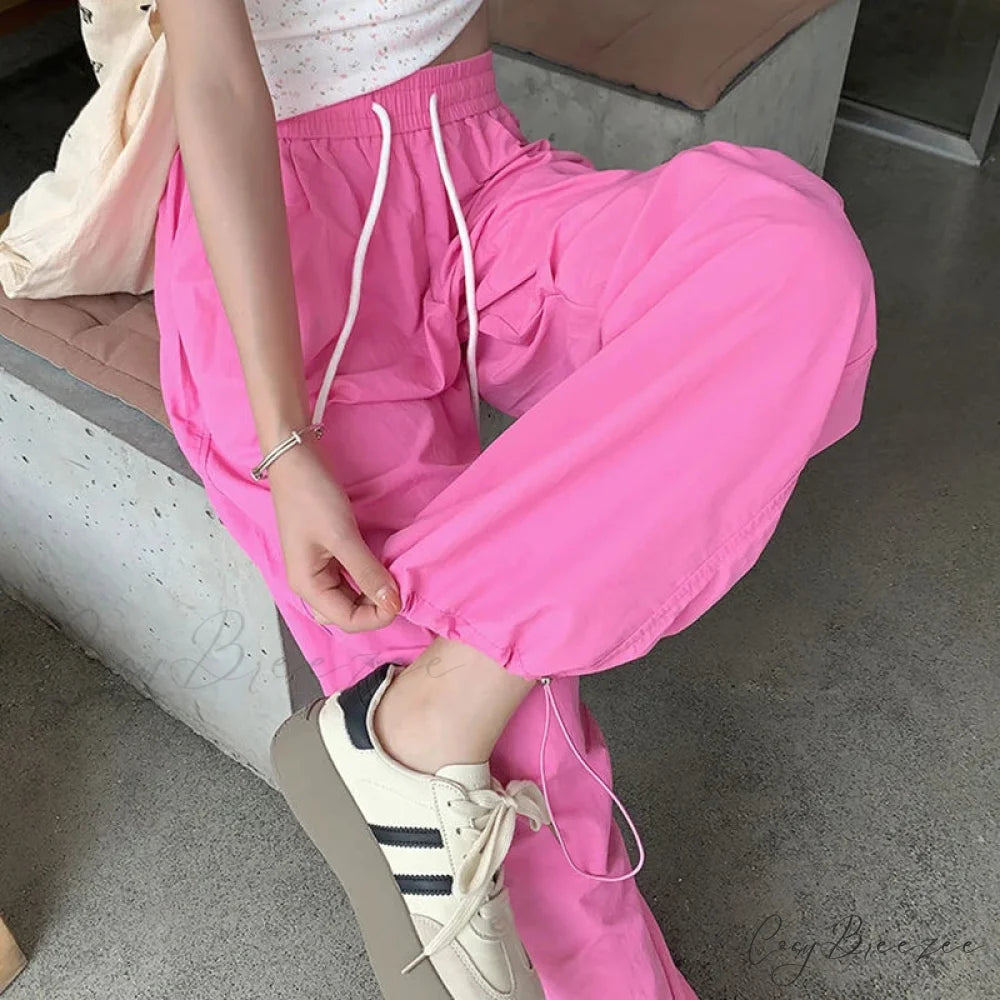 Retro Striped Oversized Baggy Jogger Pant pant-250223
