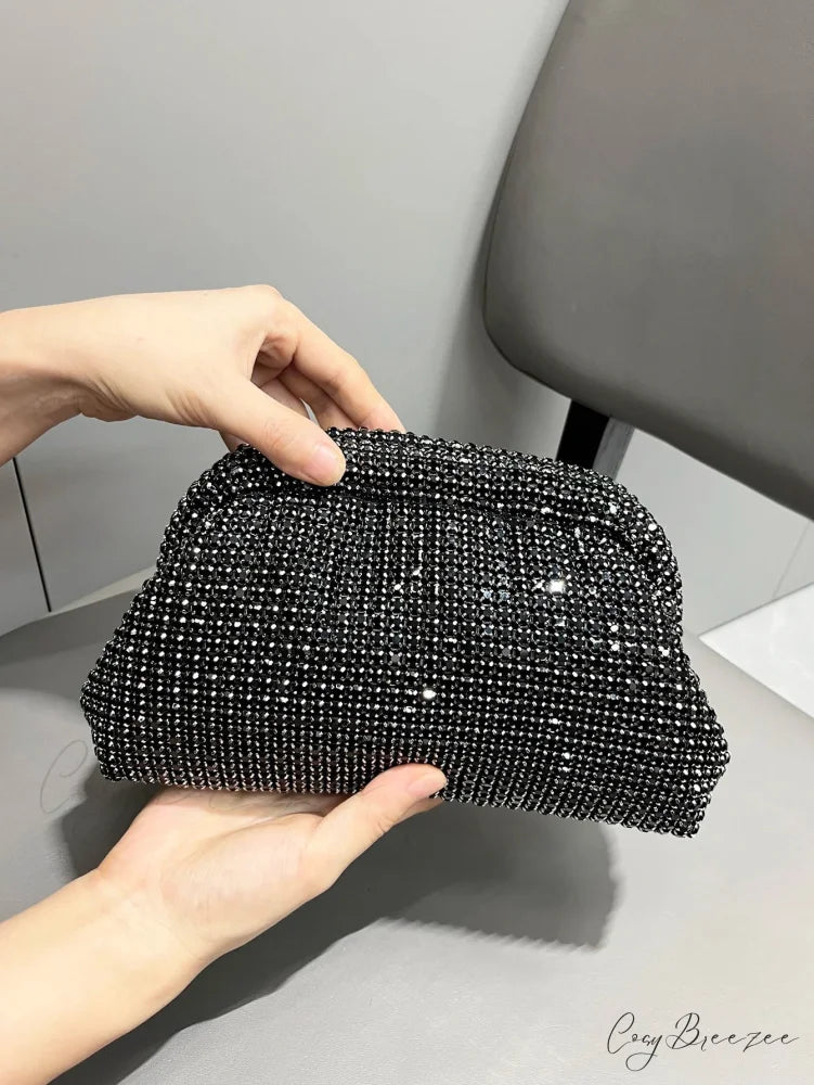 Rhinestones Designer Clutch Evening Bag clutchbag-250126