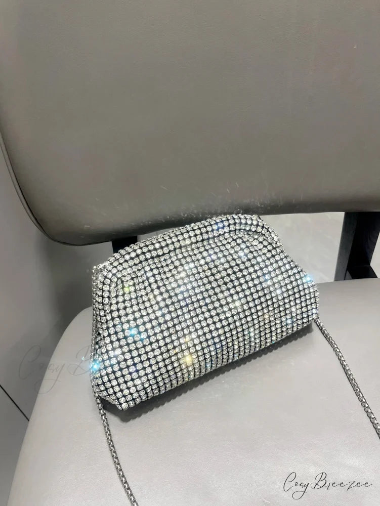 Rhinestones Designer Clutch Evening Bag clutchbag-250126