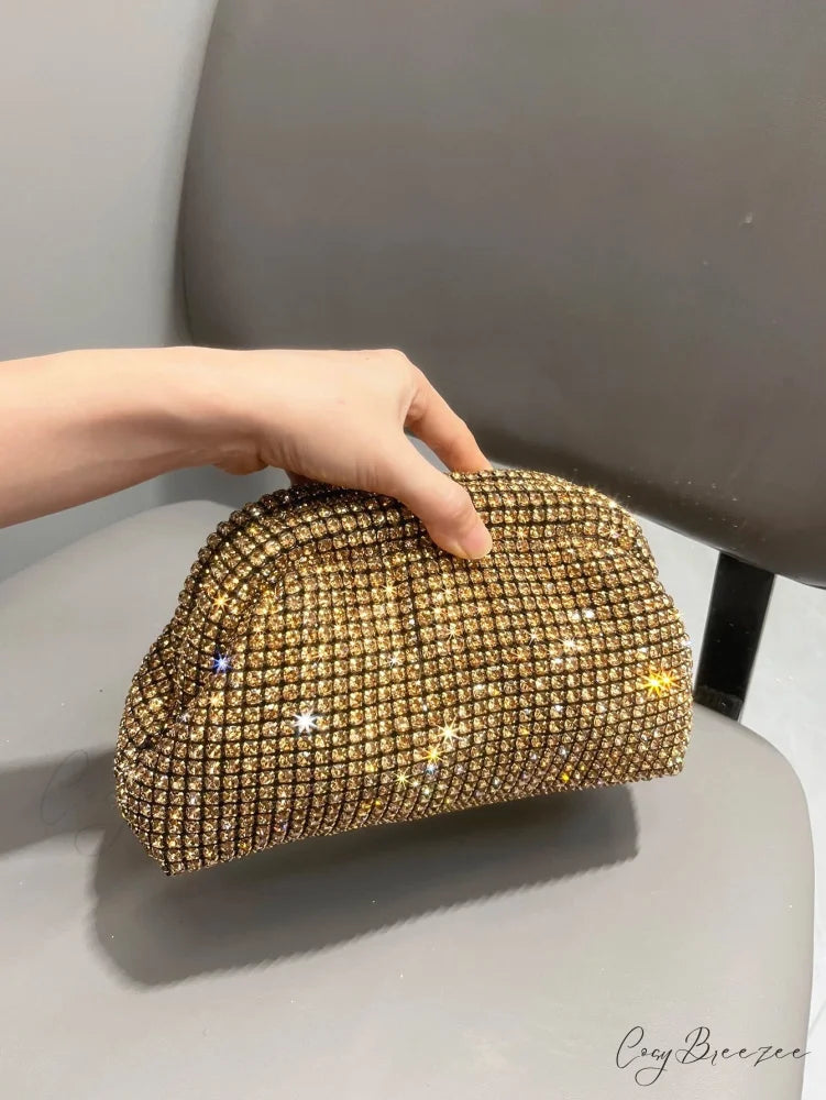 Rhinestones Designer Clutch Evening Bag clutchbag-250126