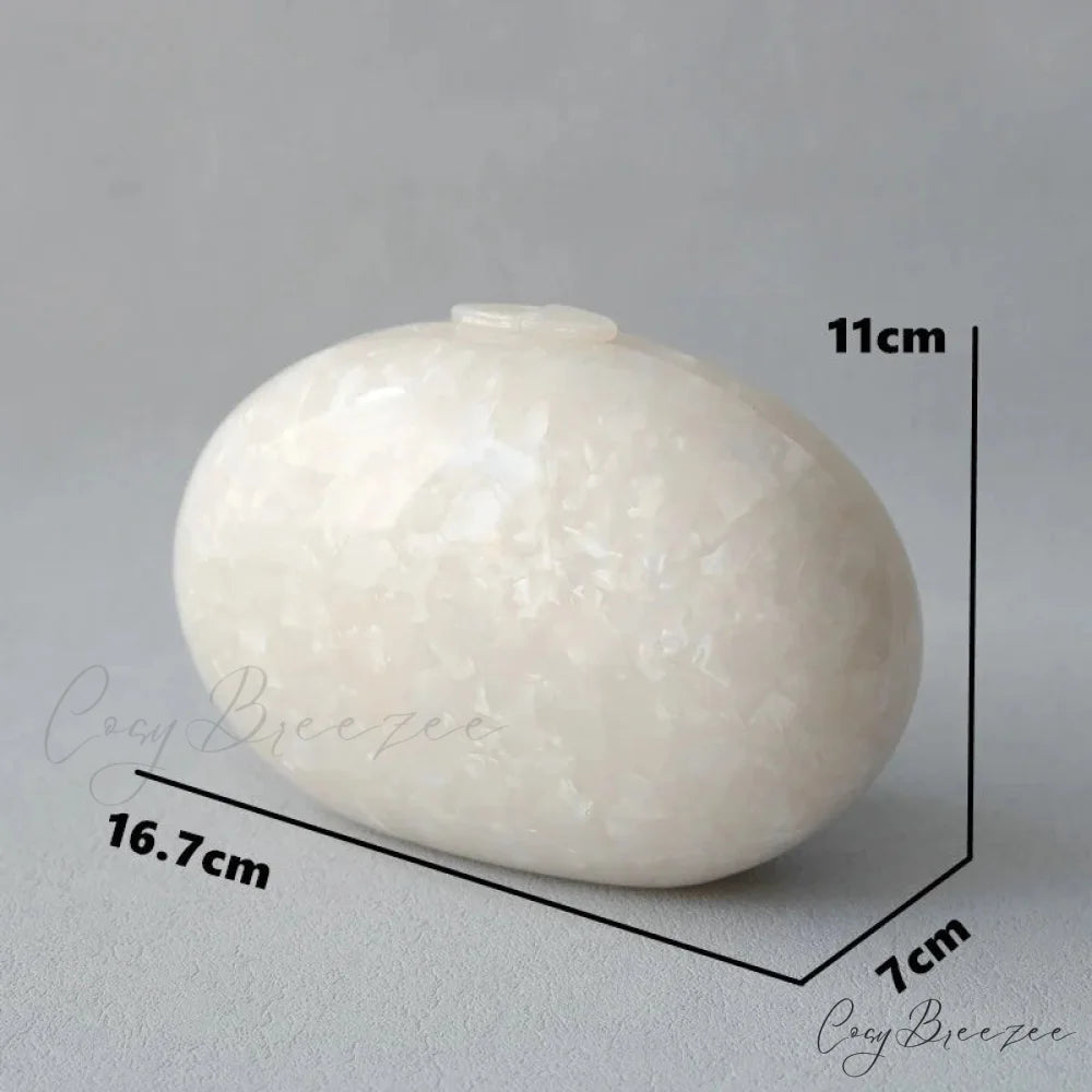 Round Acrylic Party Clutch wristlet-250126