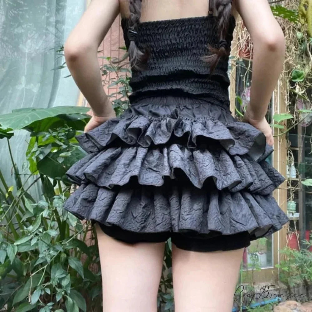 Ruffles Balletcore Tutu Skirt skirts-250223