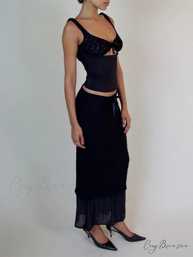 Sexy Y2k Sleeveless Slim Fit Stylish Elegant Trendy Classic Crop Top
