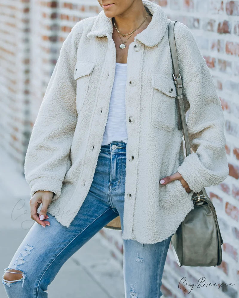 Sherpa Jacket - Beige