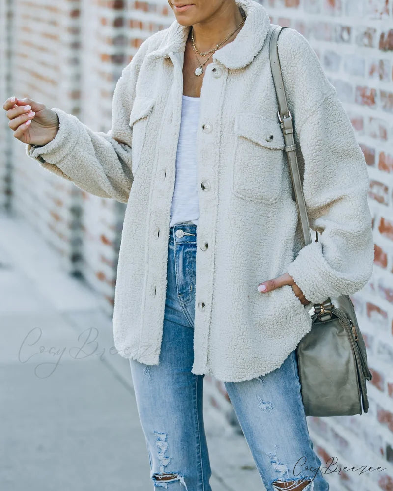 Sherpa Jacket - Beige