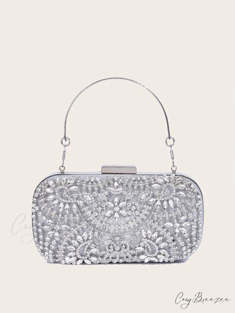 Shiny Corduroy Fashionable Dinner Party Wedding Clutch Bag Y1044-SL clutchbag-250126