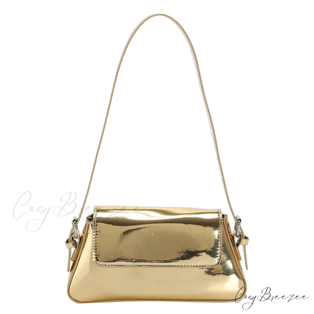 Shiny Shoulder Chain Satchel Wedding Clutch Gold6 clutchbag-250126