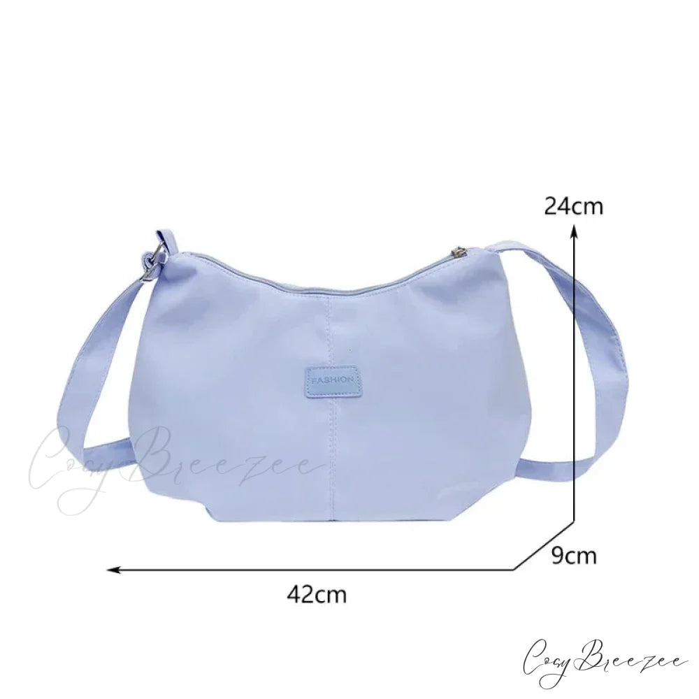 Simple College Style Nylon Large Crossbody crossbody-250126