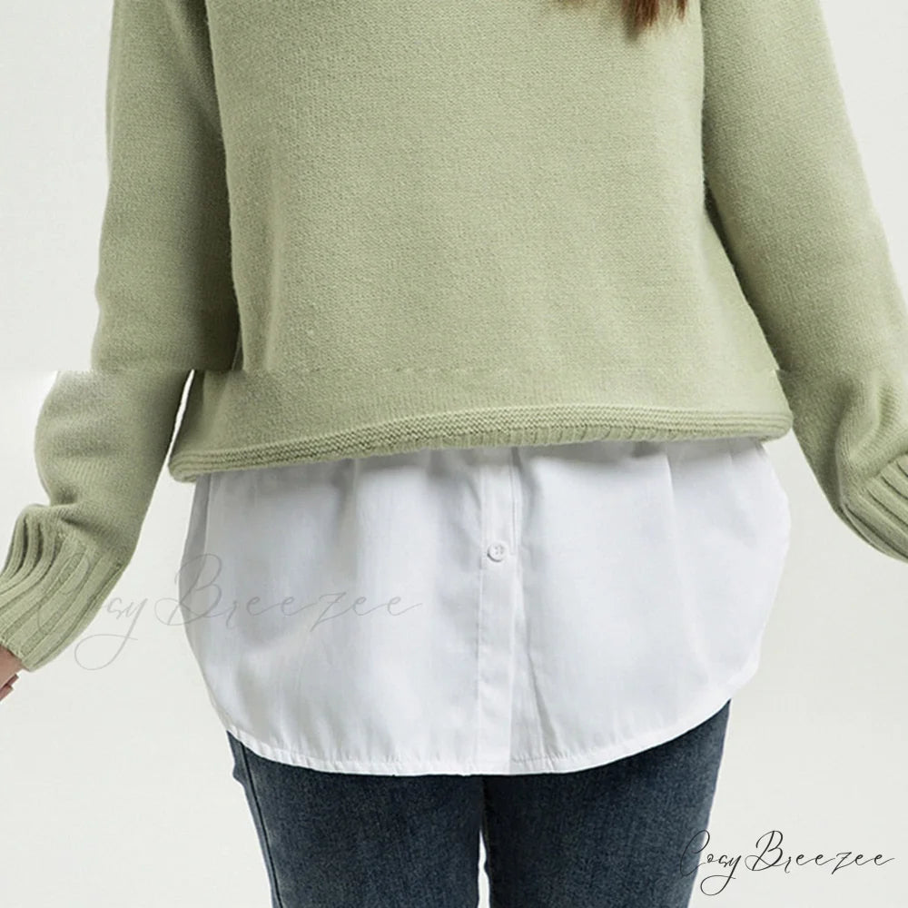 Skirts High Hoodies Extender Sweaters Slips Elastic Half Womens Waist Split Hemline