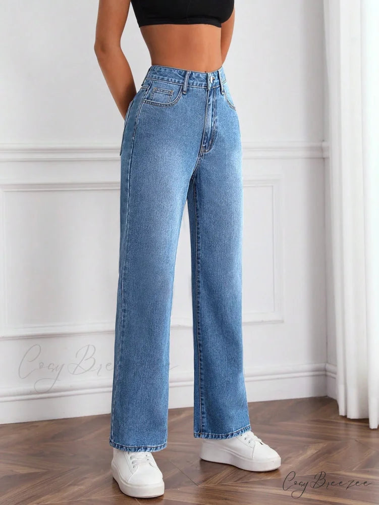 Slant Pocket Jeans
